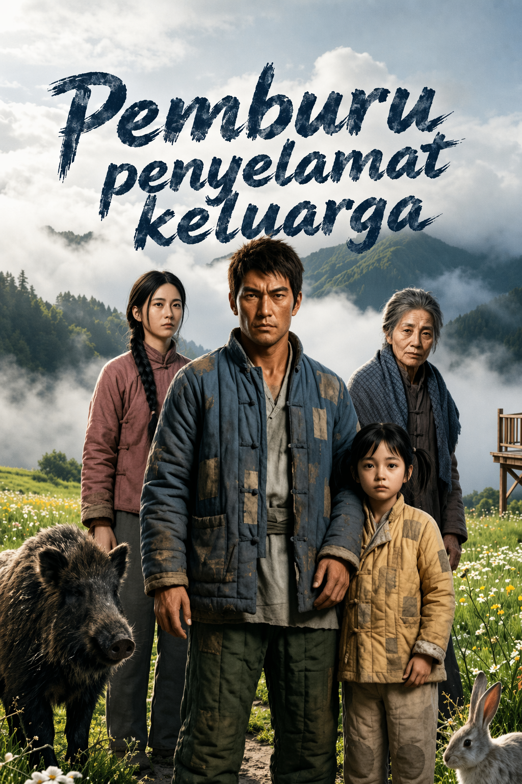 Pemburu penyelamat keluarga