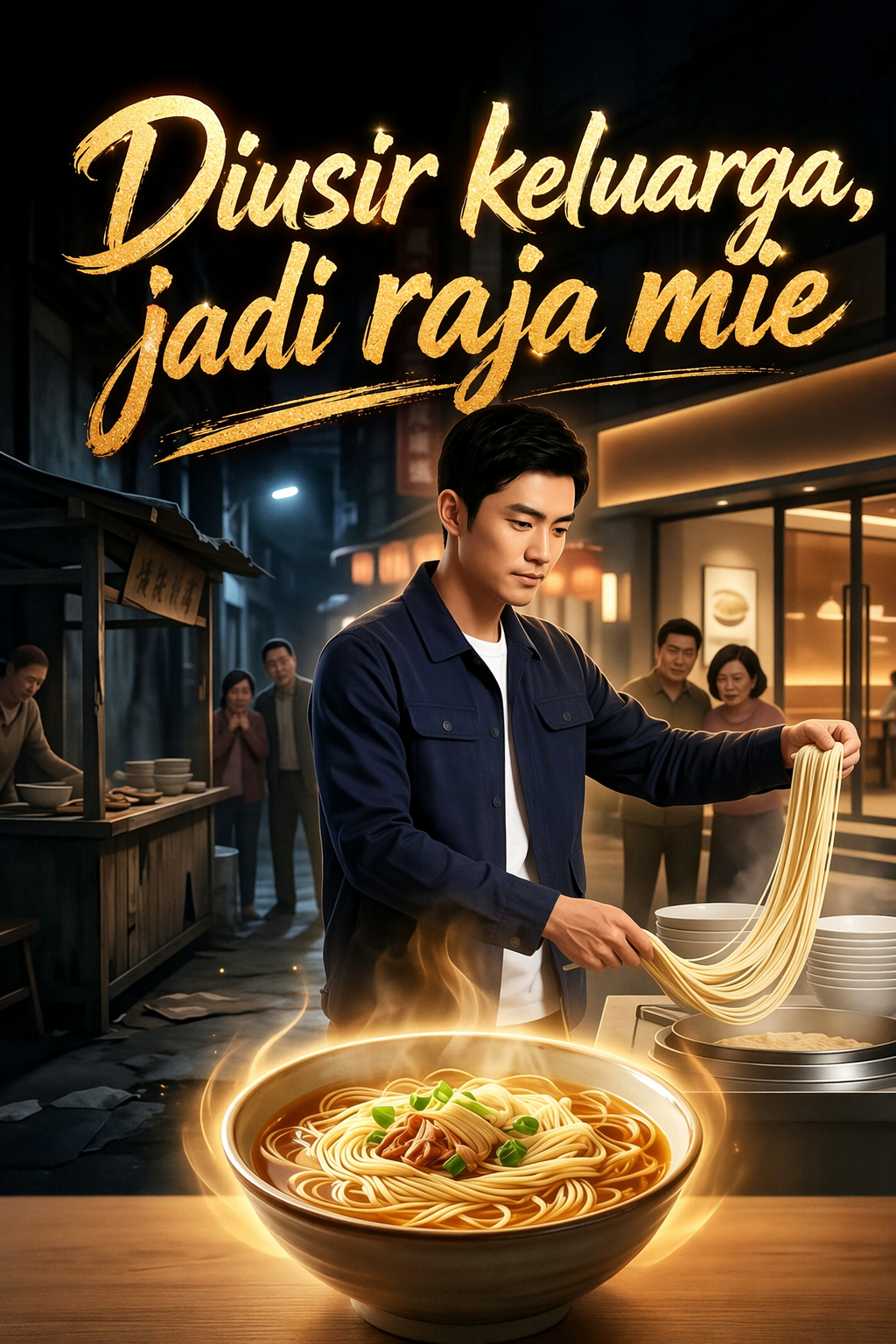 Diusir keluarga, jadi raja mie