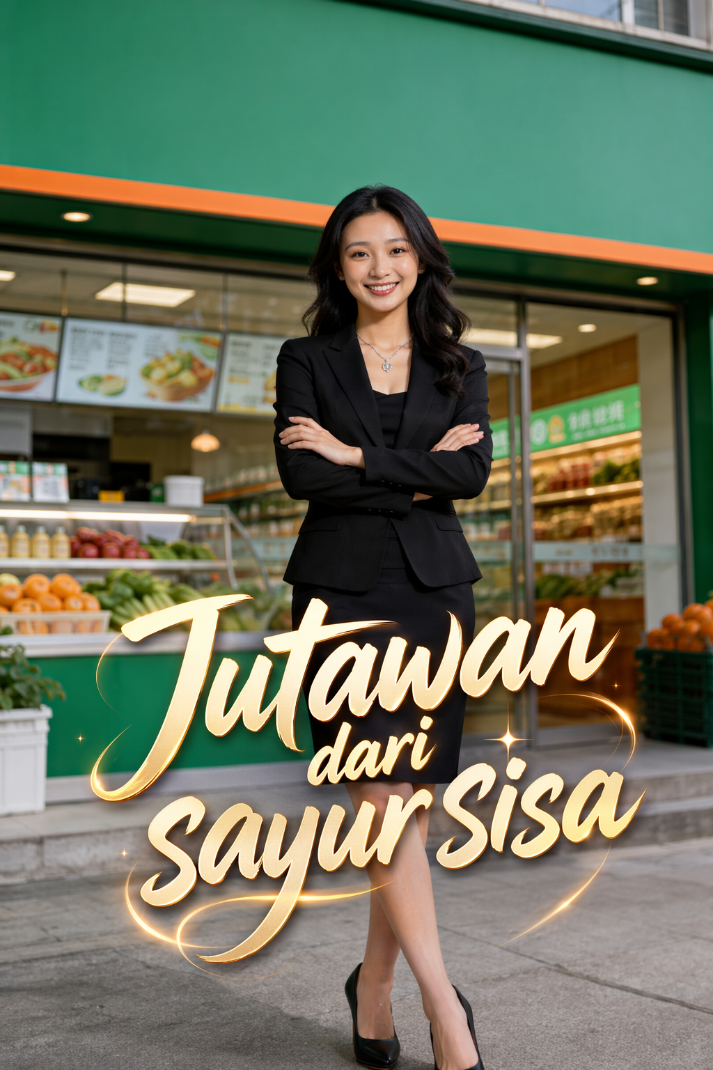 Jutawan dari sayur sisa