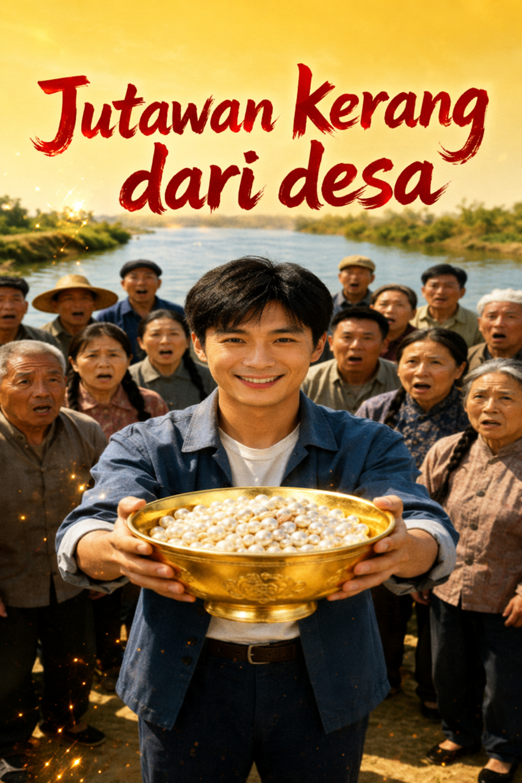Jutawan kerang dari desa