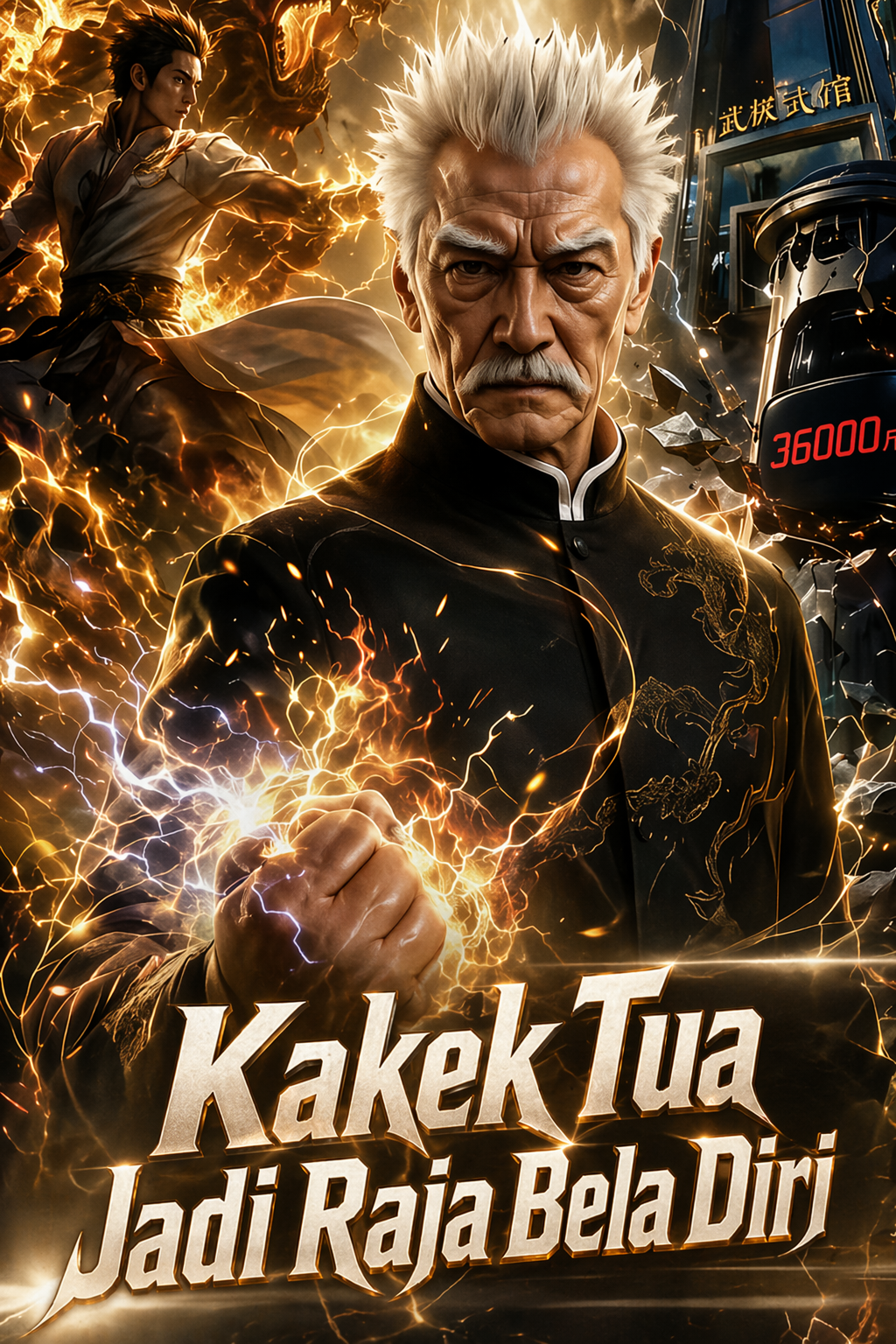 Kakek Tua Jadi Raja Bela Diri