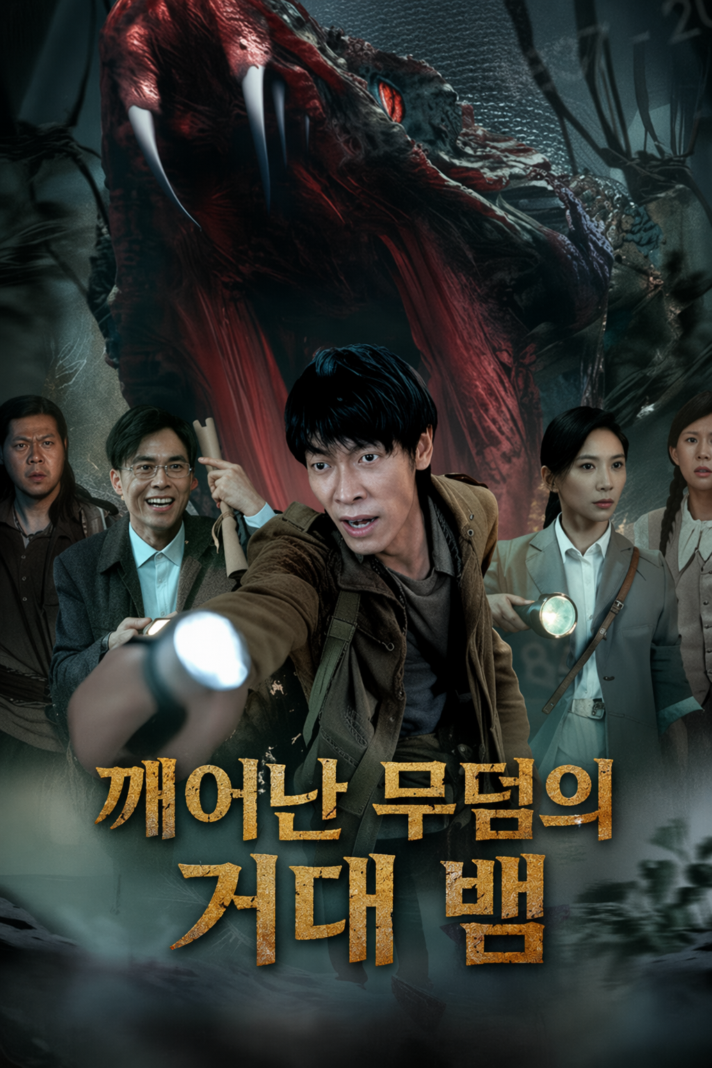 깨어난 무덤의 거대 뱀