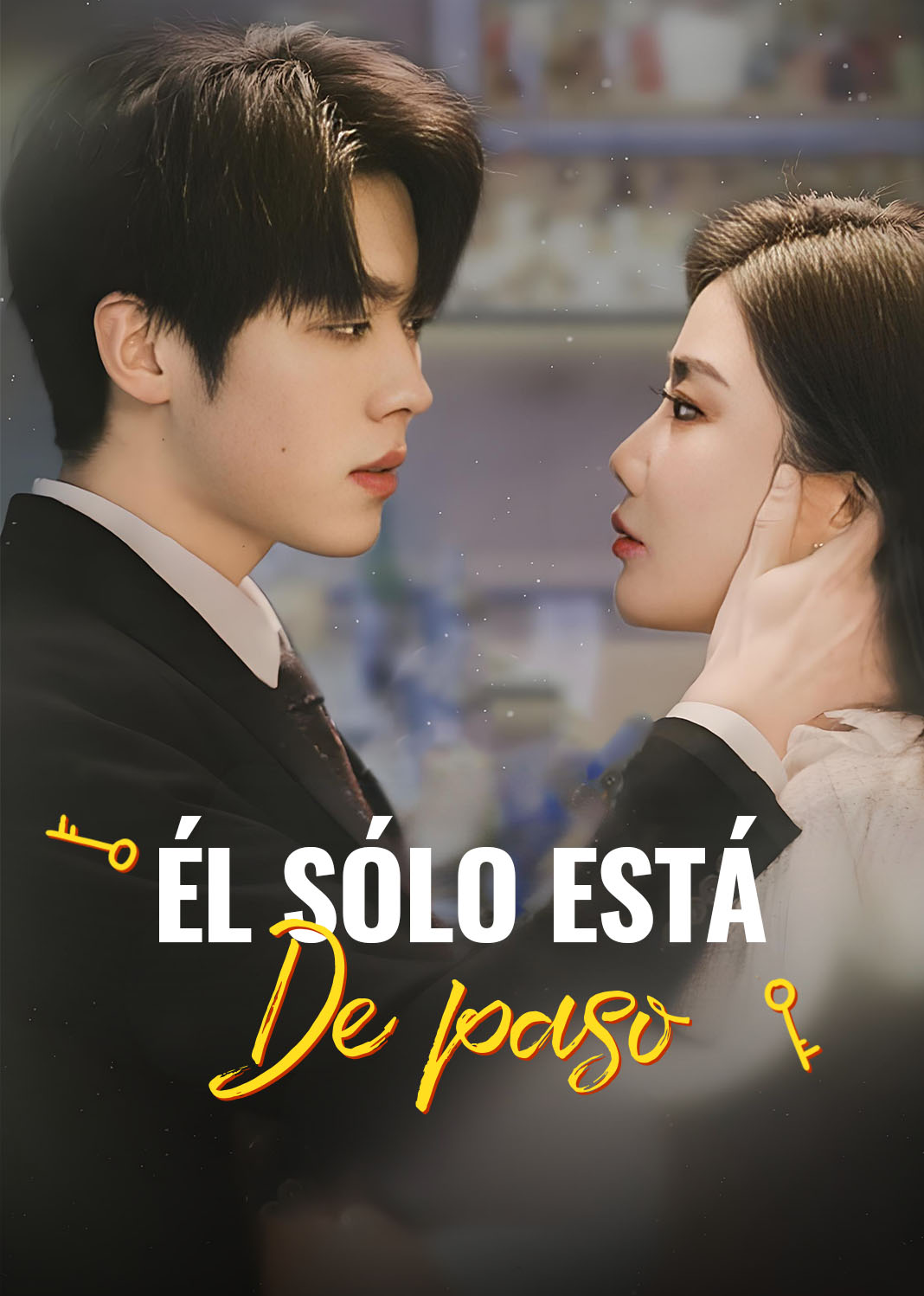Él sólo está de paso