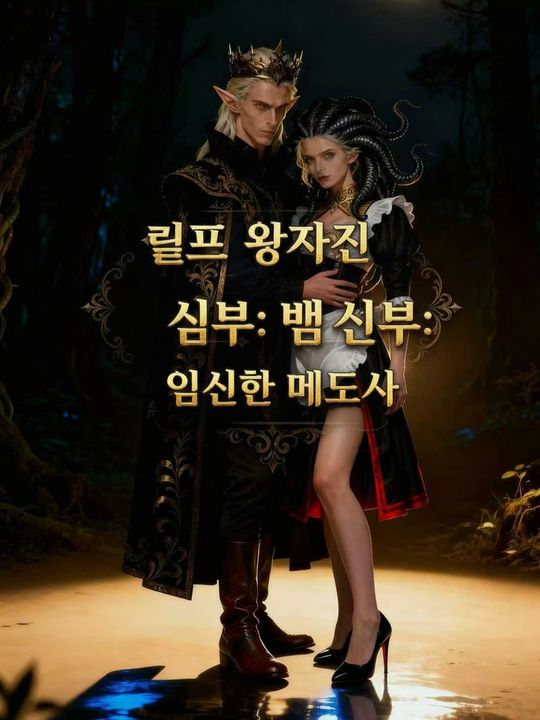 엘프 왕자의 뱀 신부: 임신한 메두사