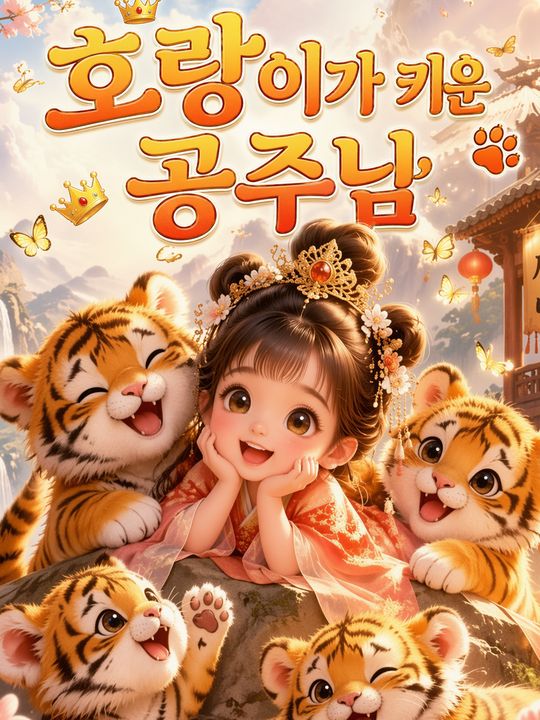 호랑이가 키운 공주님