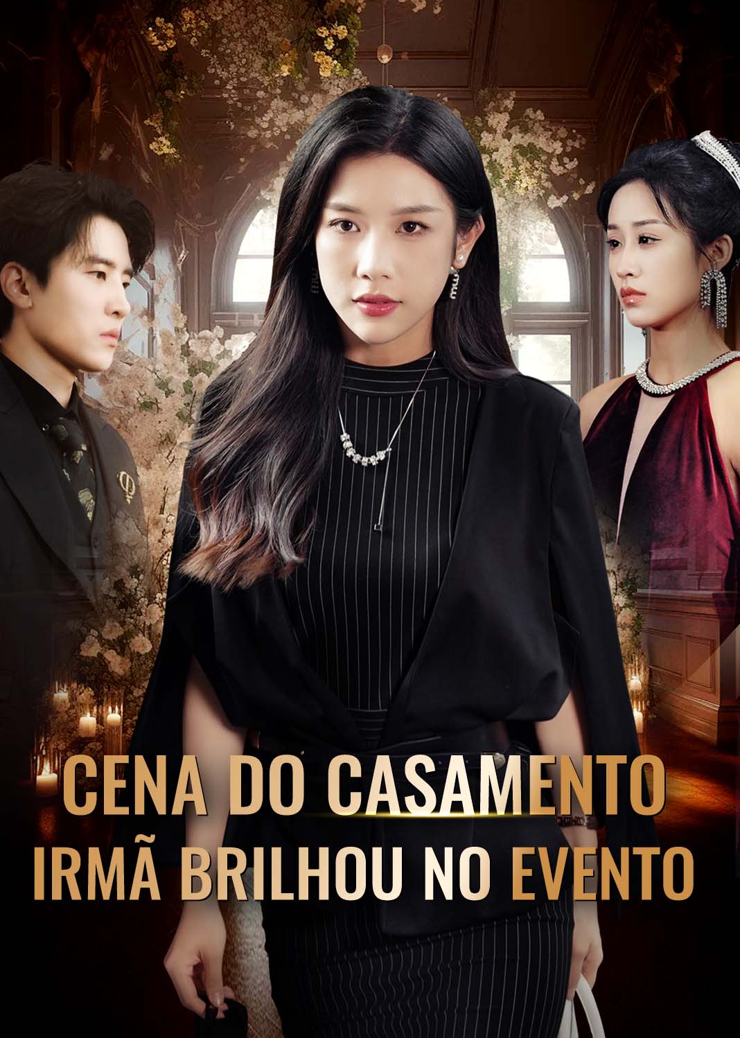 Cena do Casamento: Irmã Brilhou No Evento