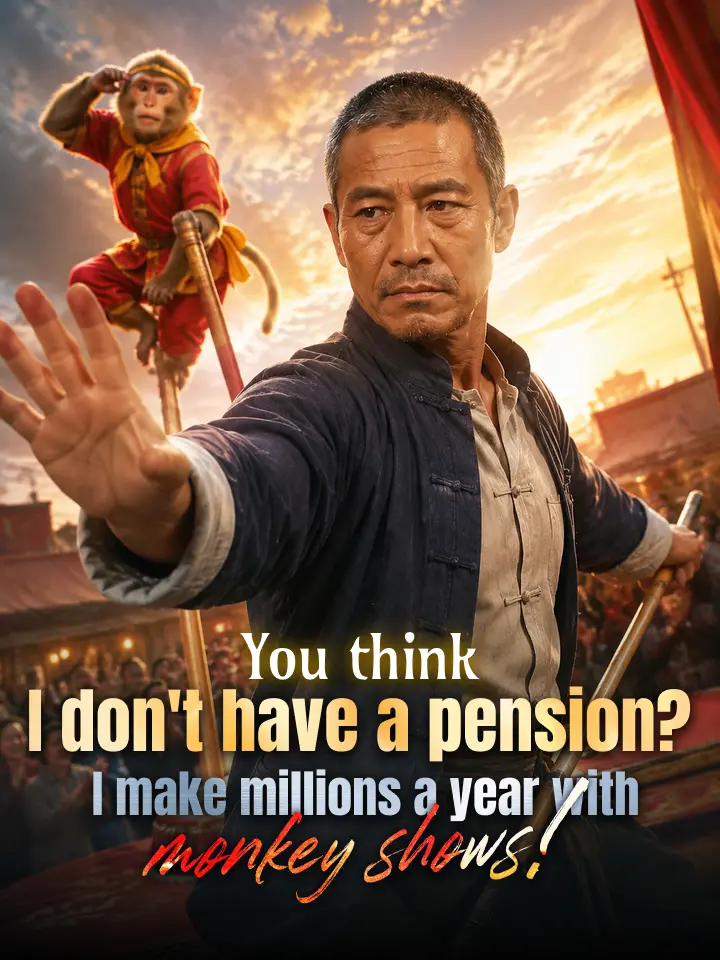 You think I don't have a pension? I make millions a year with monkey shows!