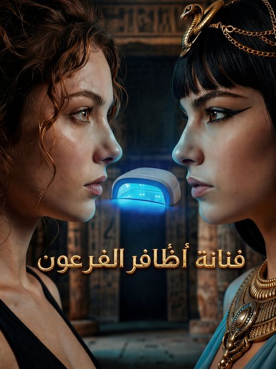 فنانة أظافر الفرعون