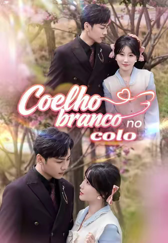 Coelha branca no colo
