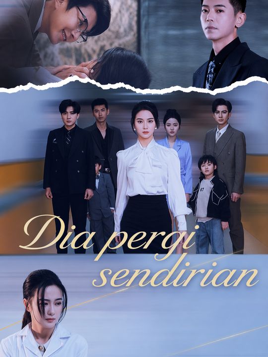 Dia pergi sendirian