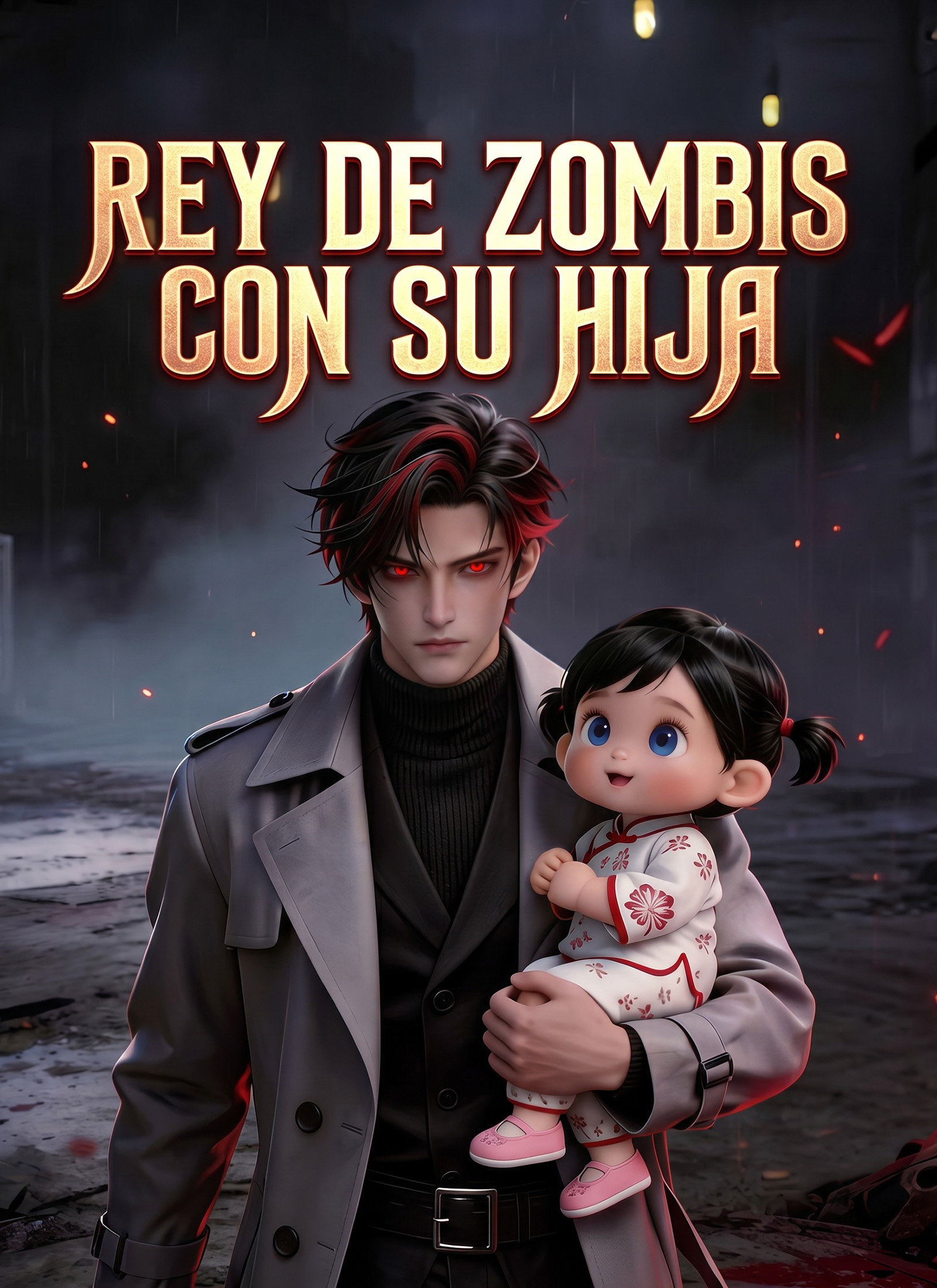 Rey de Zombis con Su Hija