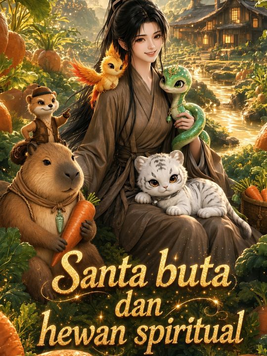 Santa buta dan hewan spiritual