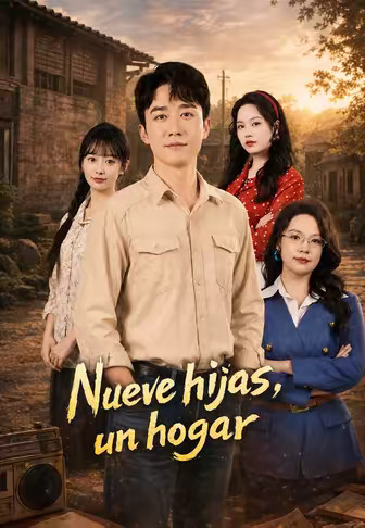 Nueve hijas en casa