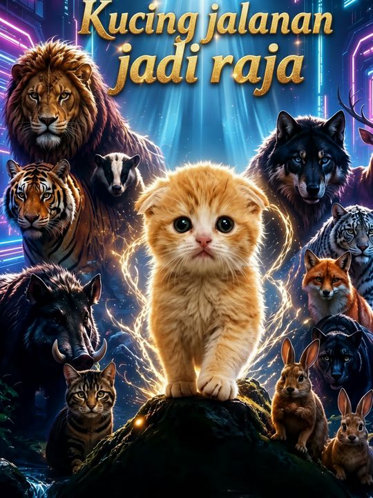 Kucing jalanan jadi raja