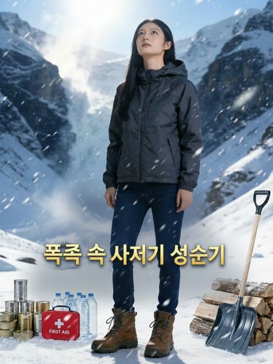 폭설 속 사재기 생존기