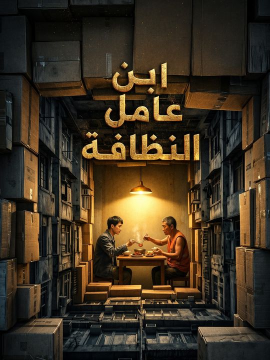 ابن عامل النظافة