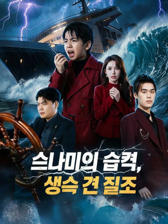쓰나미의 습격, 생사를 건 질주