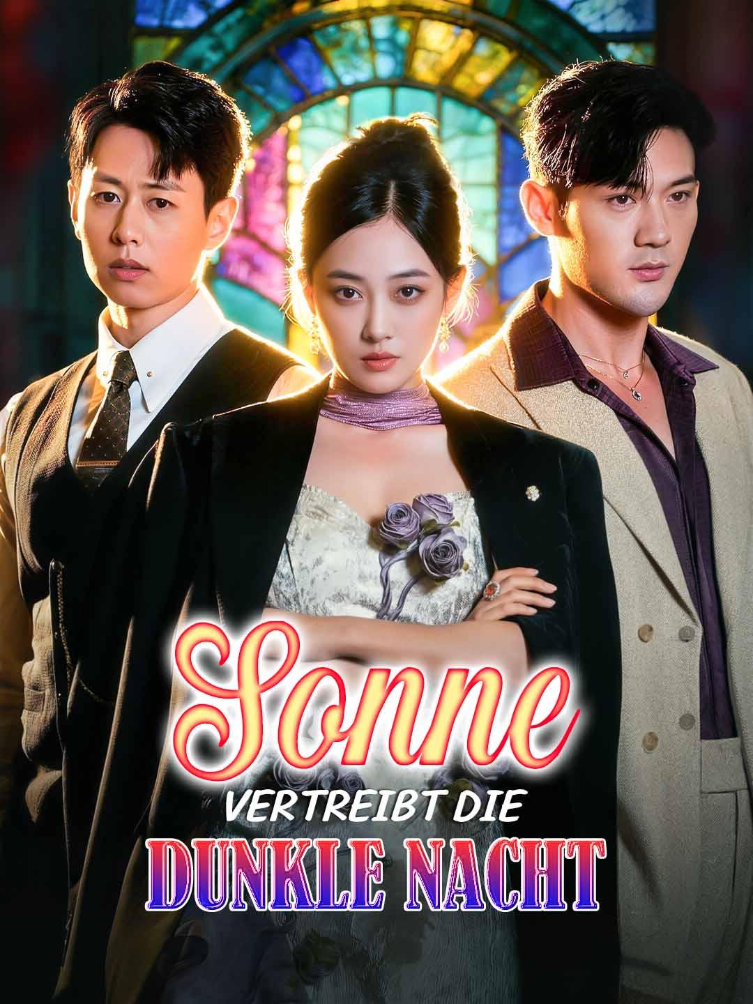 Sonne vertreibt die dunkle Nacht
