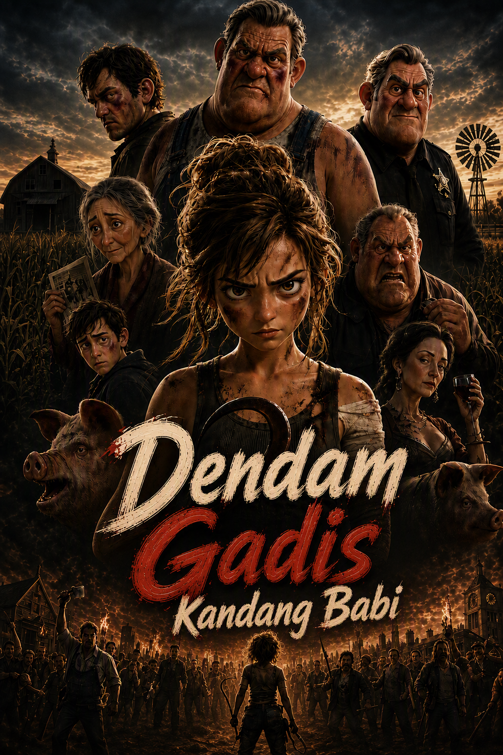 Dendam Gadis Kandang Babi