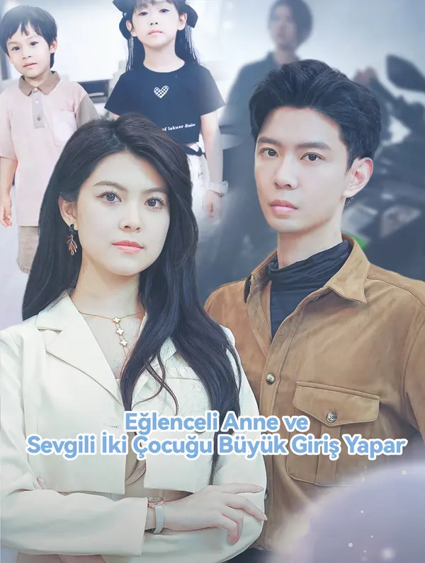 Eğlenceli Anne ve Sevgili İki Çocuğu Büyük Giriş Yapar(Dublajlı)