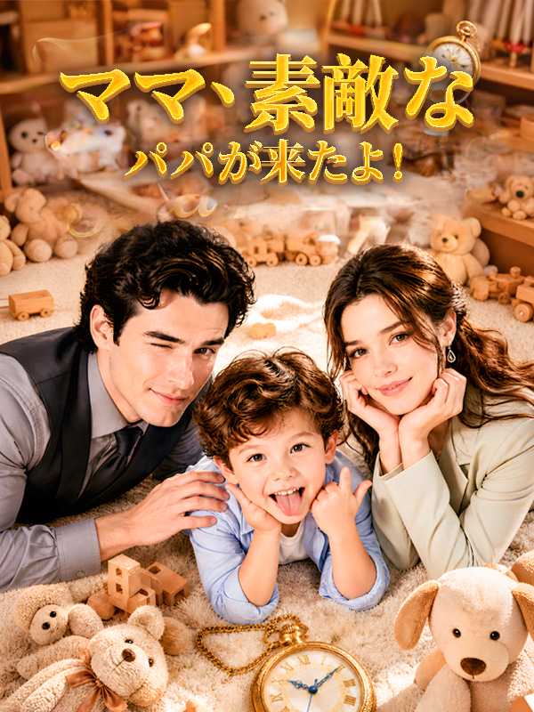 ママ、素敵なパパが来たよ！