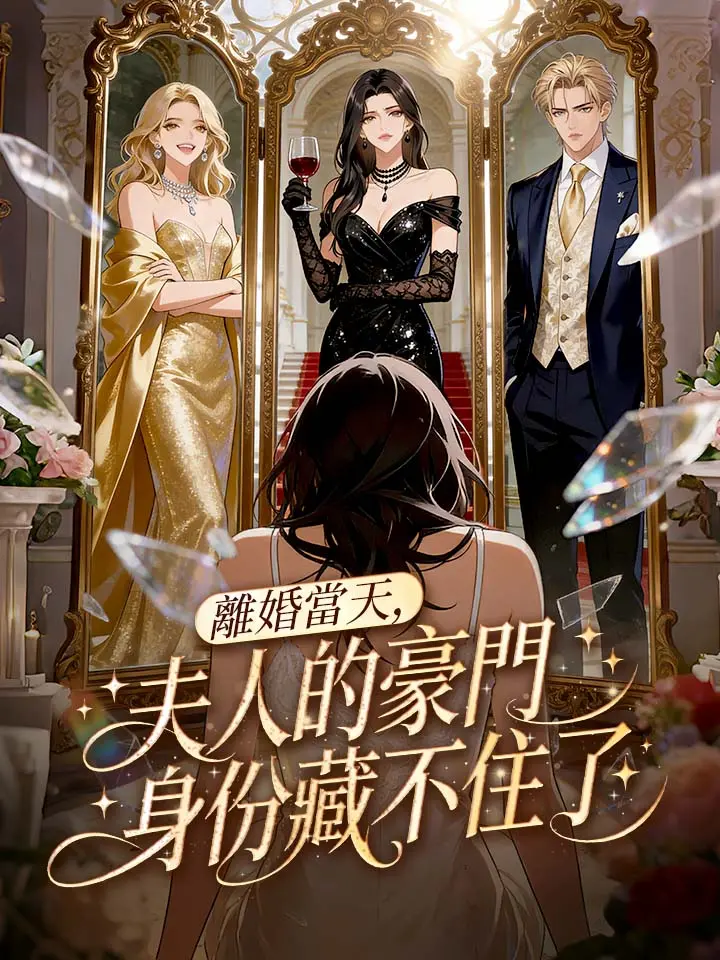 離婚當天，夫人的豪門身份藏不住了