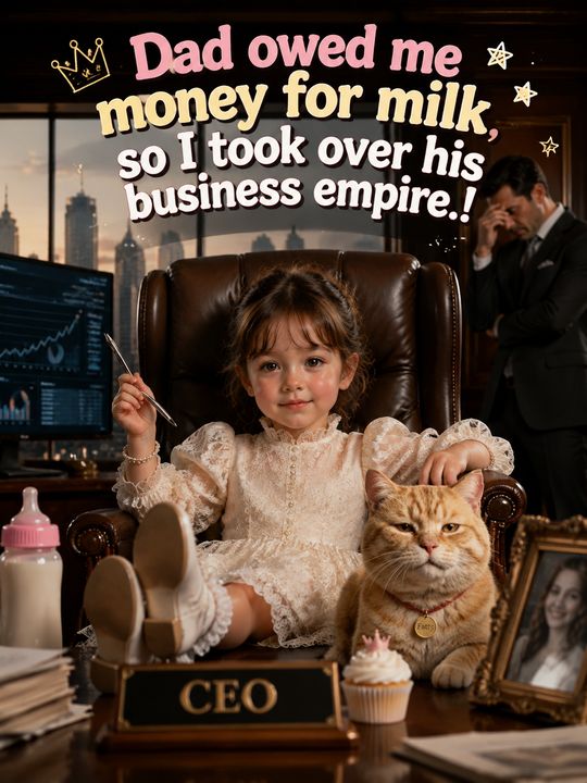 Dad owed me money for milk, so I took over his business empire