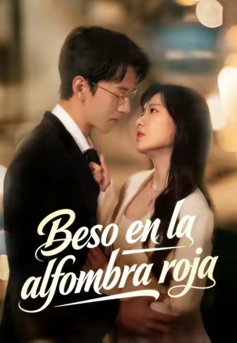 Beso en la alfombra roja