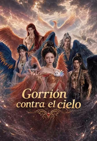 Gorrión contra el cielo
