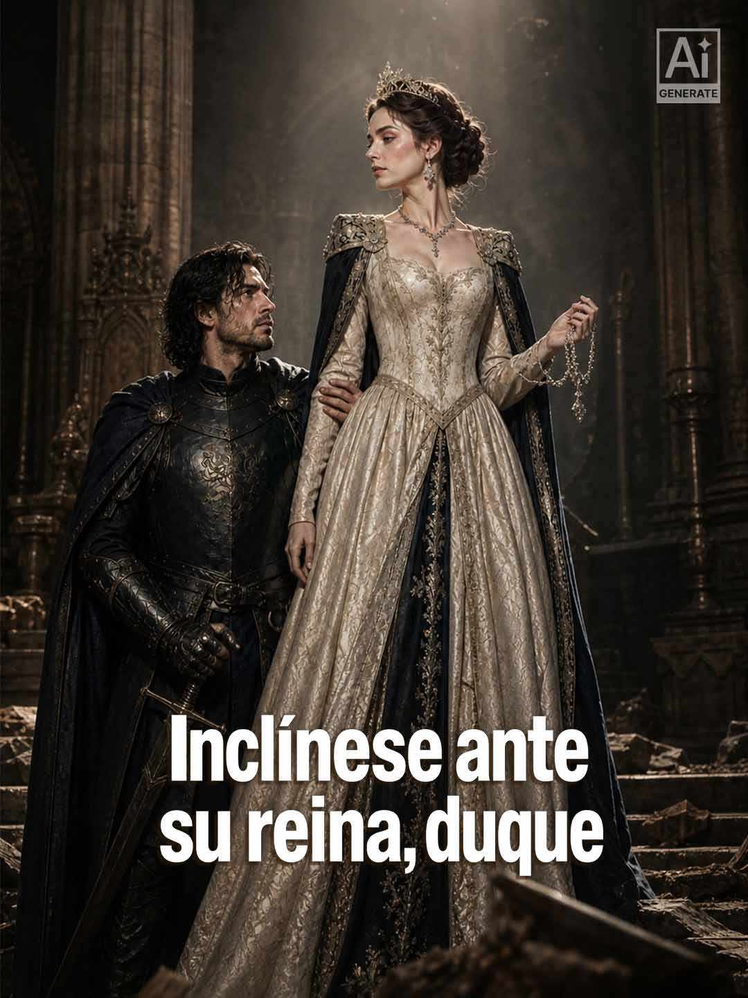 Inclínese ante su reina, duque