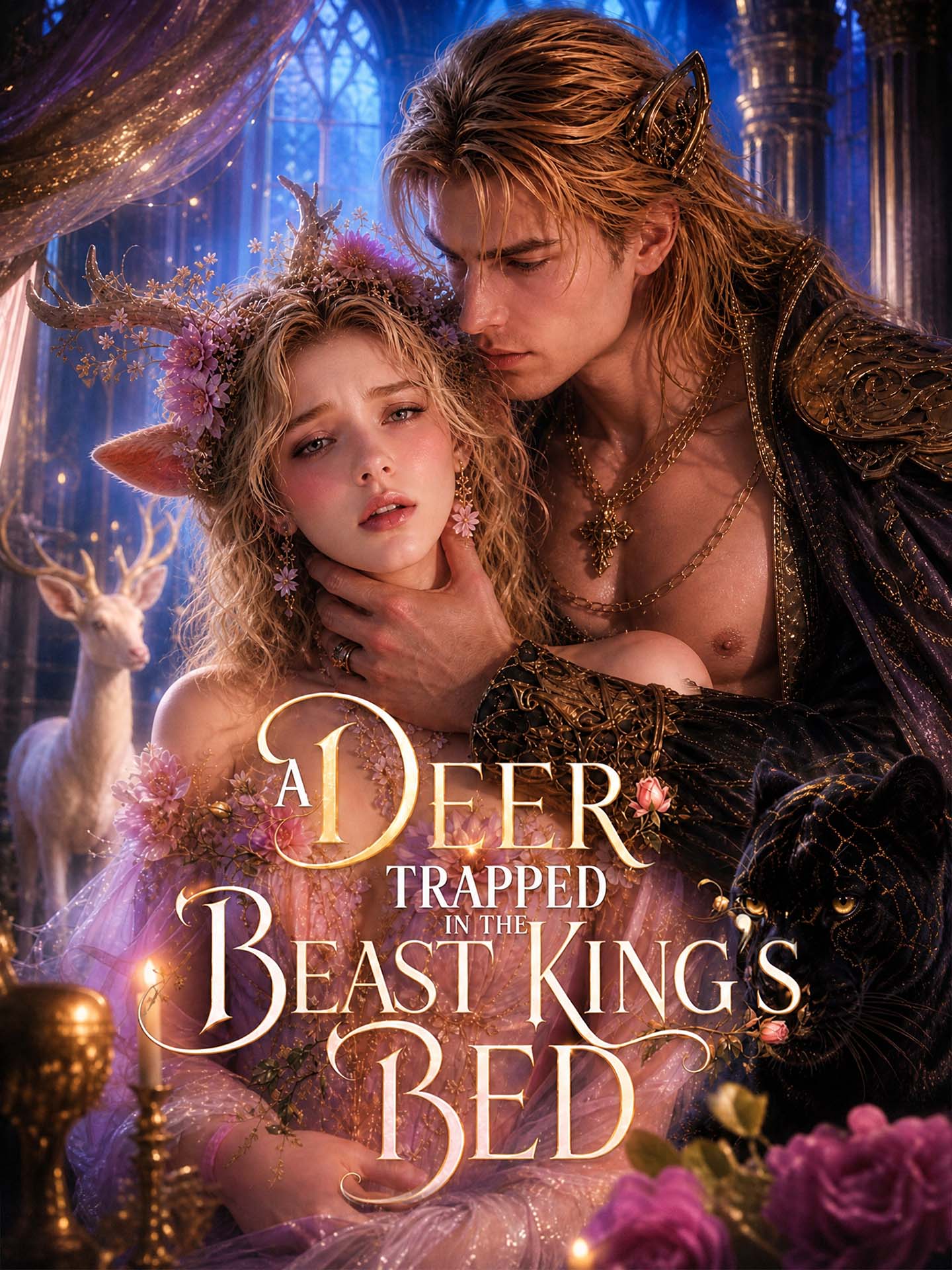 A Deer Trapped in the Beast King's Bed