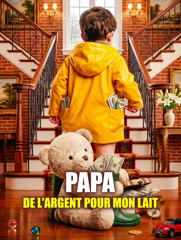 Papa, de l'argent pour mon lait
