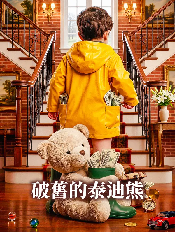 破舊的泰迪熊