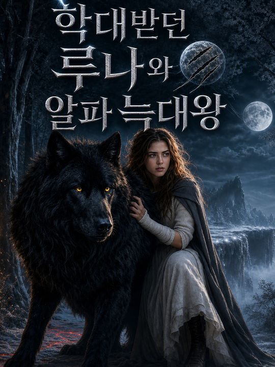 학대받던 루나와 알파 늑대왕