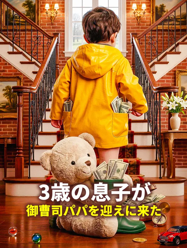 3歳の息子が御曹司パパを迎えに来た