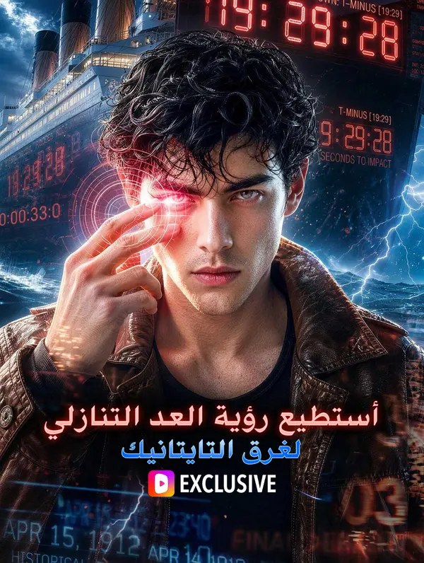 أستطيع رؤية العد التنازلي لغرق التايتانيك