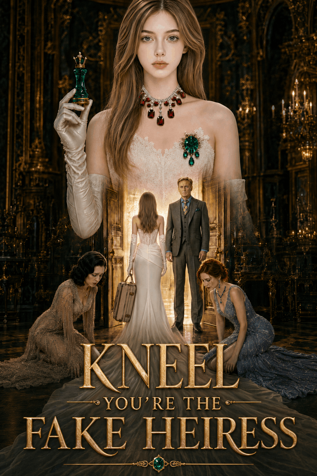 Kneel. You're the Fake Heiress.