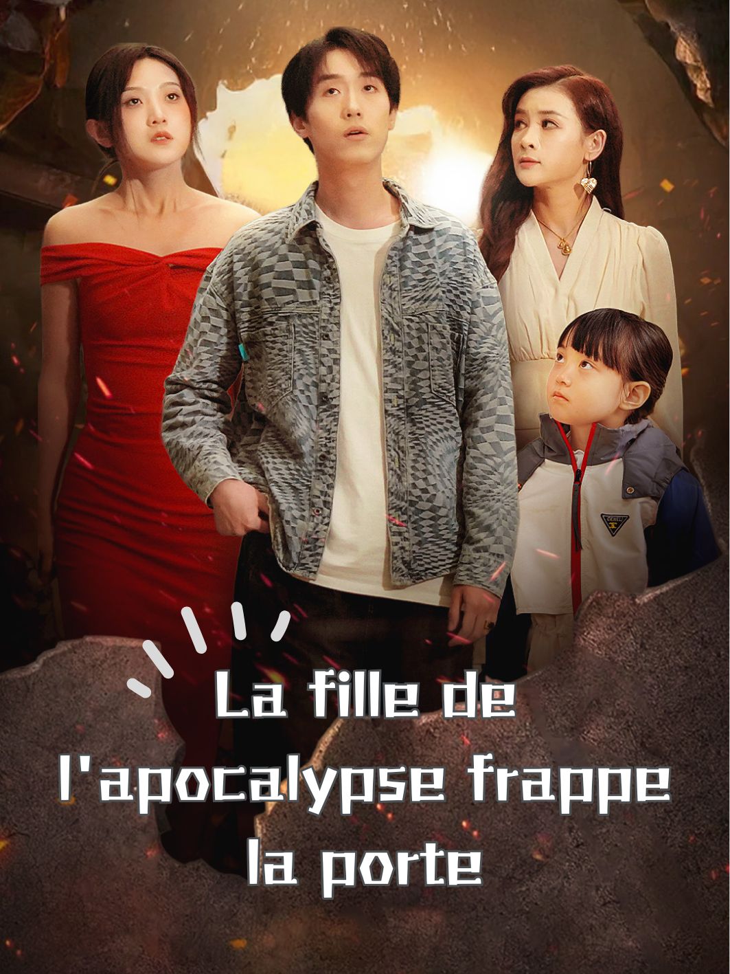 La fille de l'apocalypse frappe la porte
