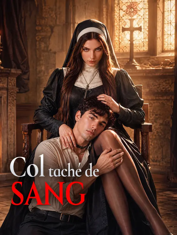 Col taché de sang