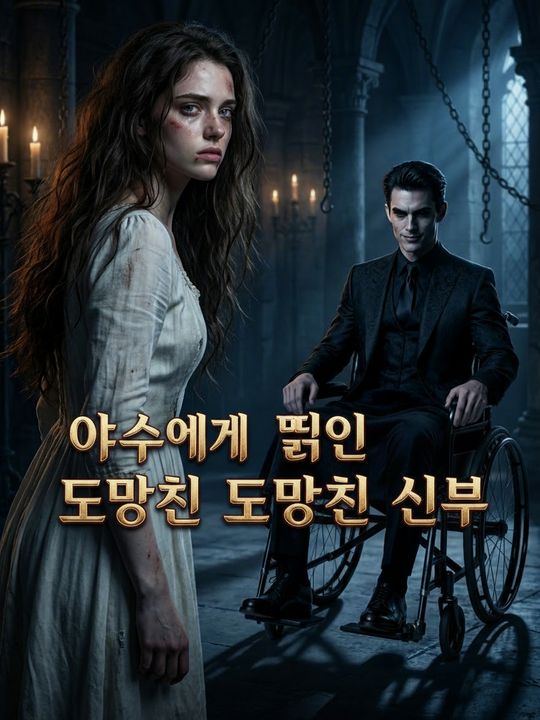 야수에게 묶인 도망친 신부