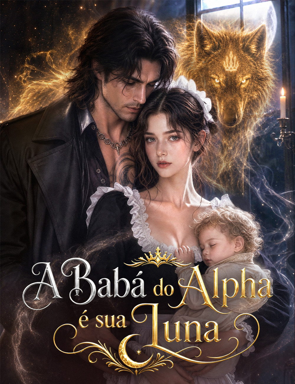 A Babá do Alpha é sua Luna[dublado]