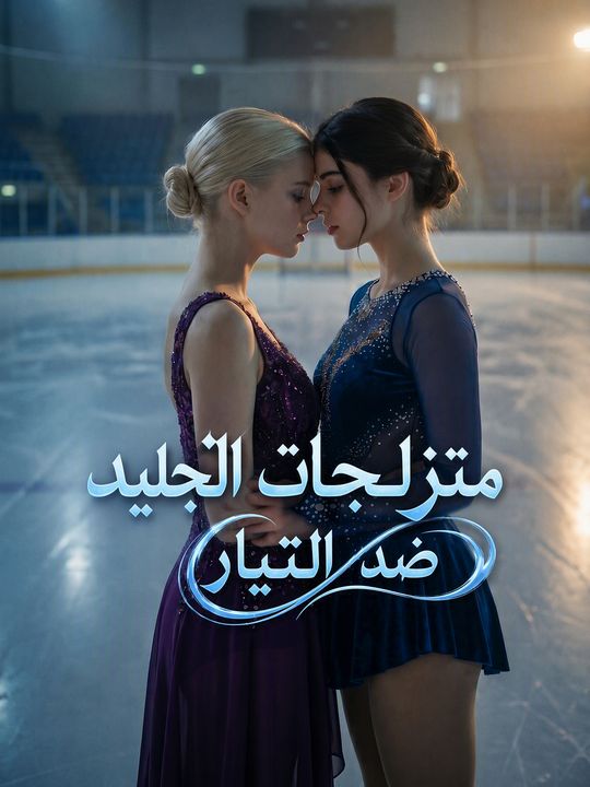 متزلجات الجليد ضد التيار