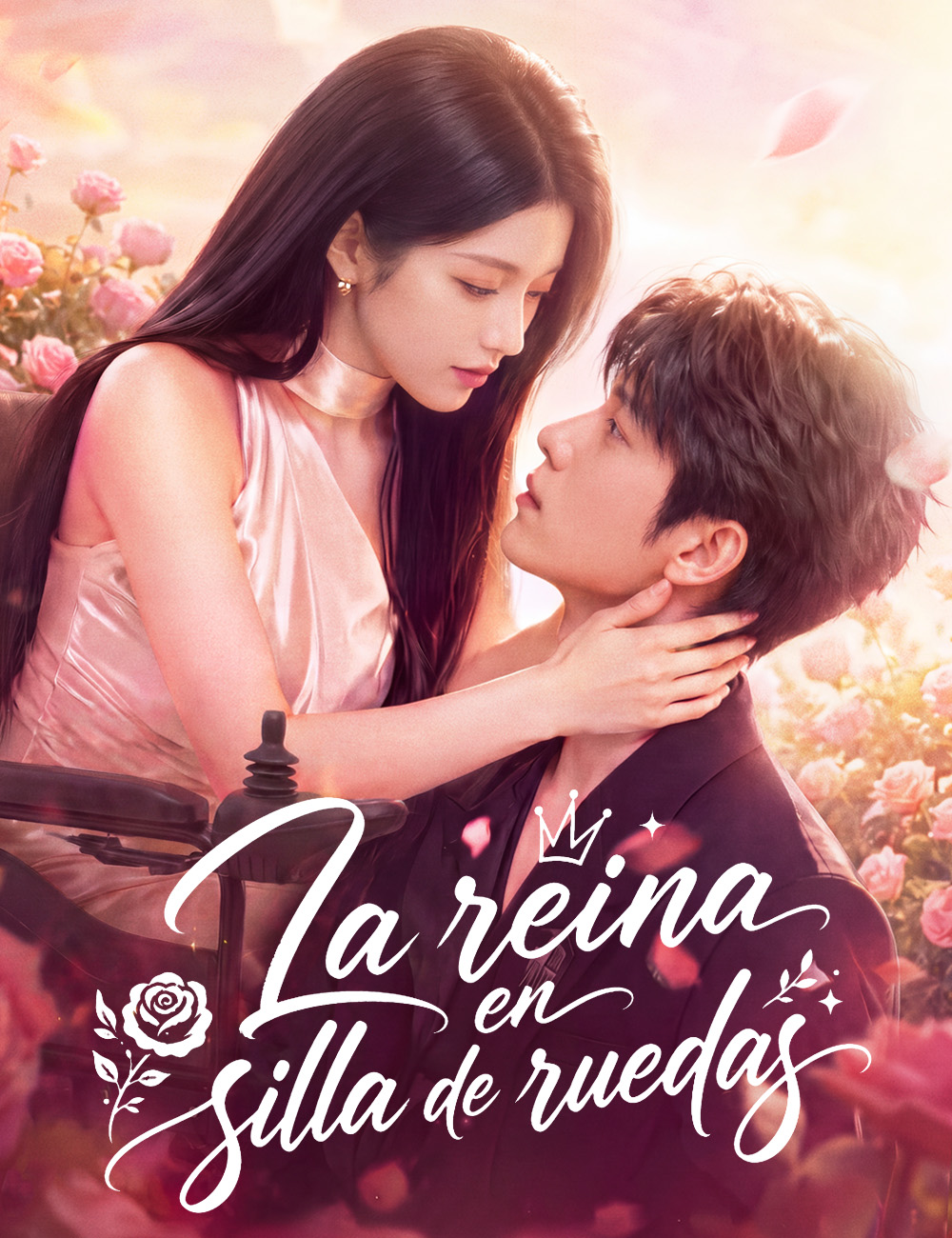 La reina en silla de ruedas