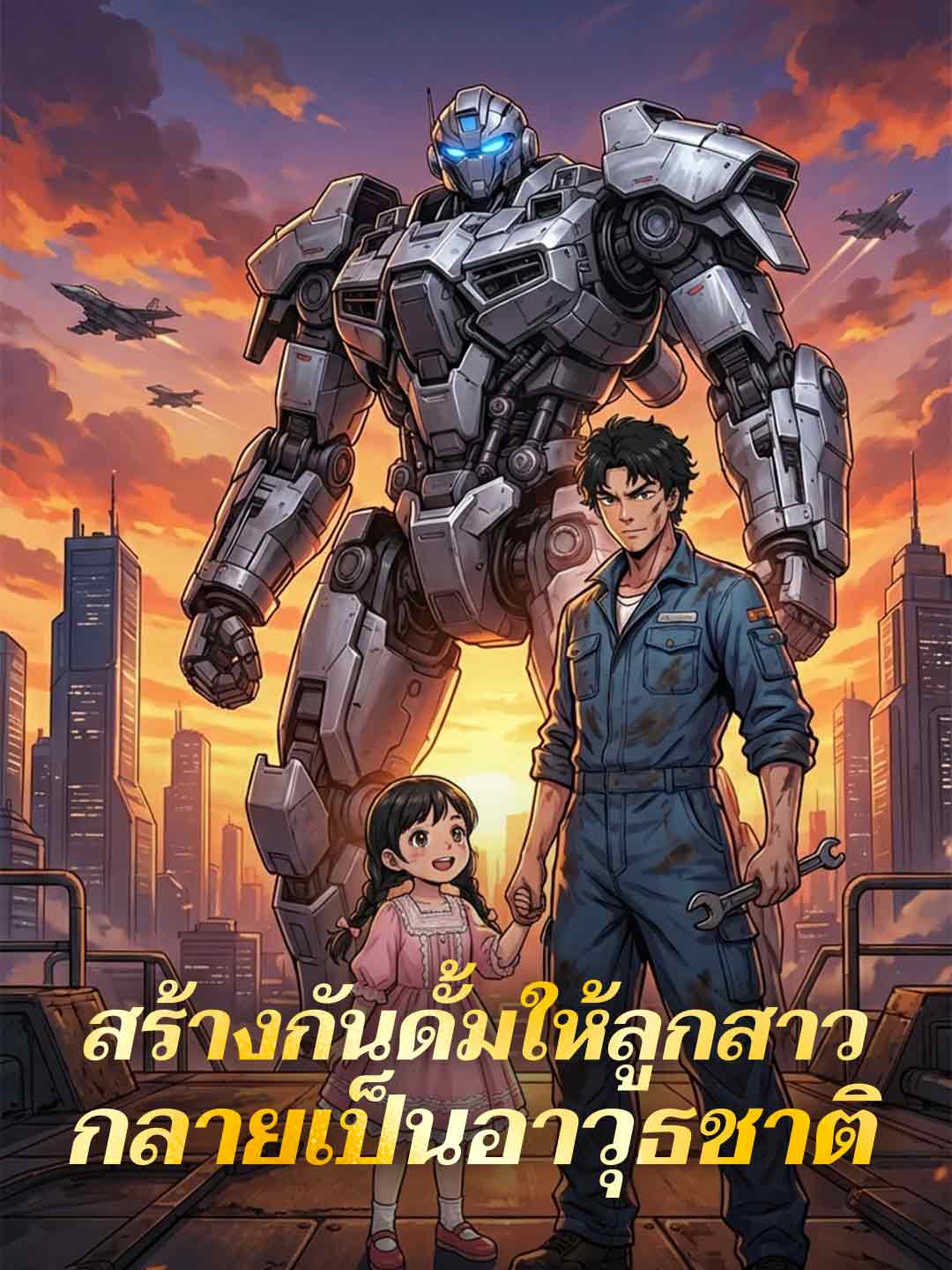 สร้างกันดั้มให้ลูกสาว กลายเป็นอาวุธชาติ