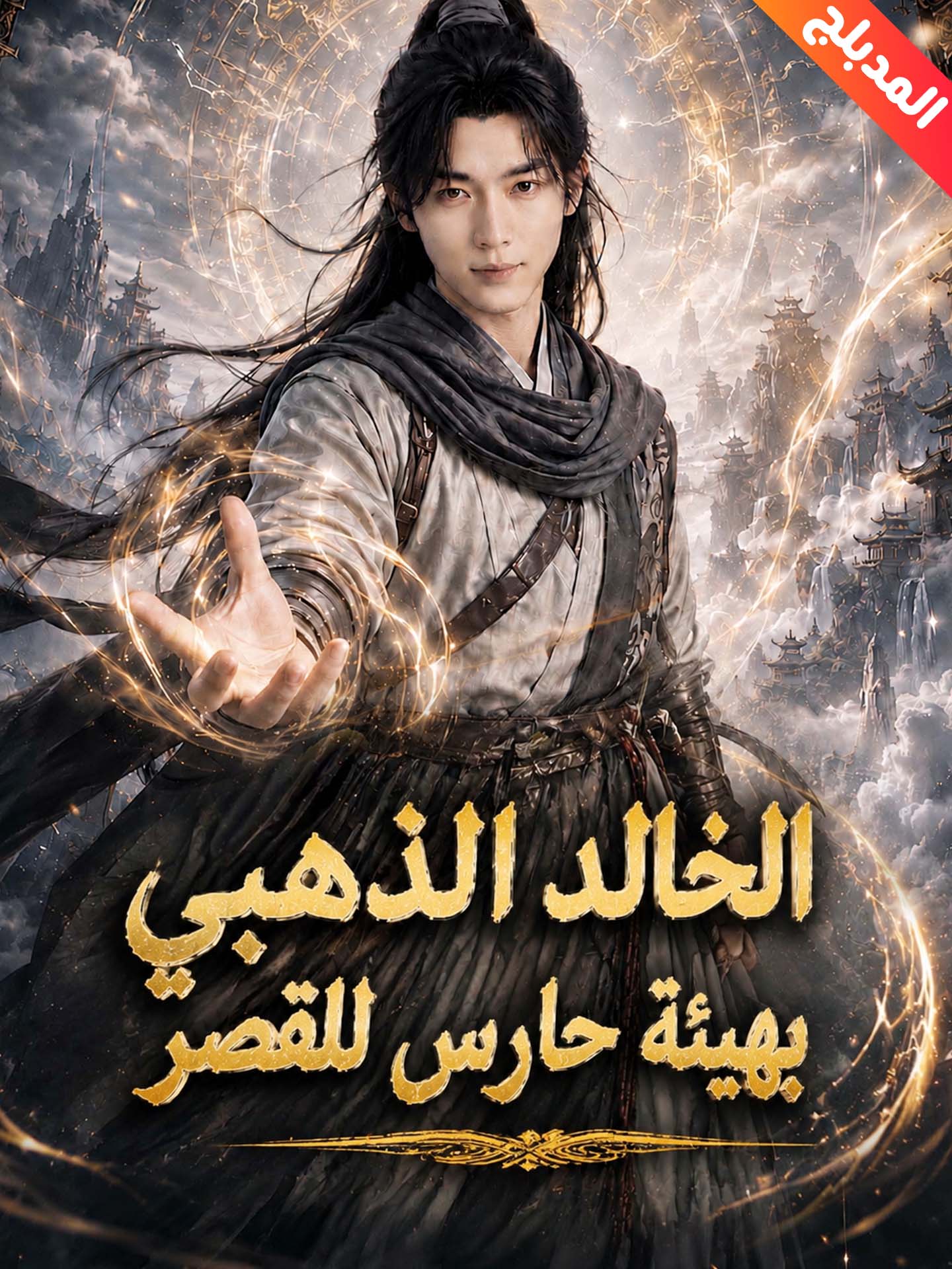المدبلج-الخالد الذهبي بهيئة حارس للقصر