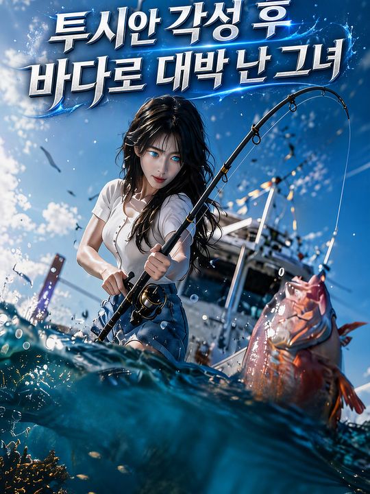투시안 각성 후 바다로 대박 난 그녀