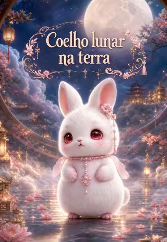 Coelho lunar na terra