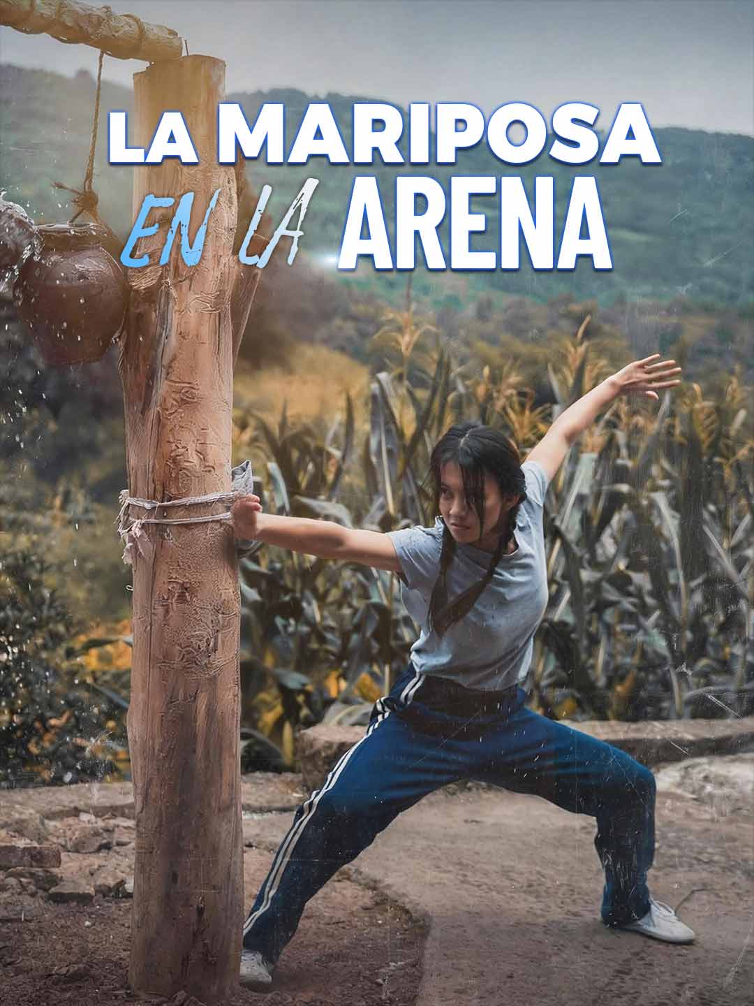 La mariposa en la arena
