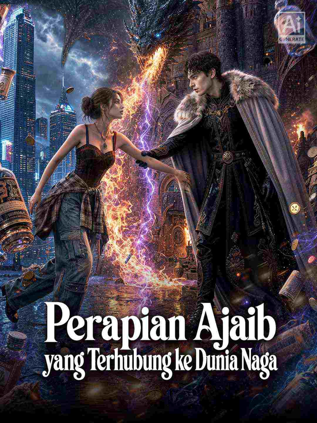 (Dubbing) Perapian Ajaib yang Terhubung ke Dunia Naga