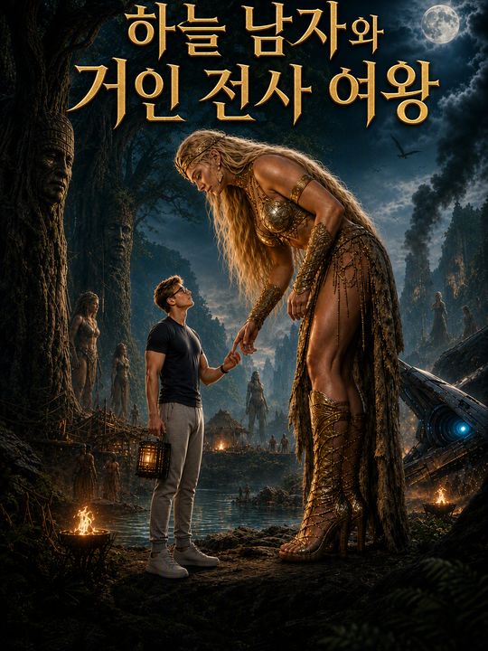 하늘 남자와 거인 전사 여왕